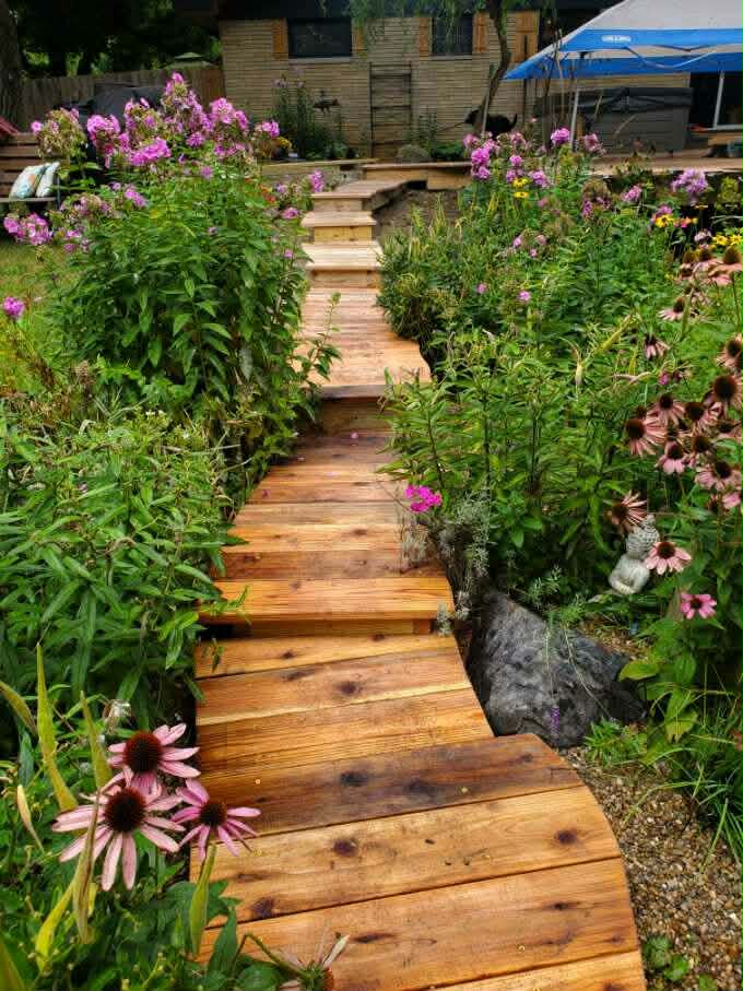 Rustic Garden Pathway – Pathways project by Semper Gumby Construction